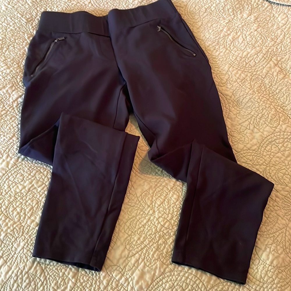 Navy blue Ann Taylor stretch size 8 work pant.  Excellent condition